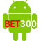 Aplicativo Bet300 para Android